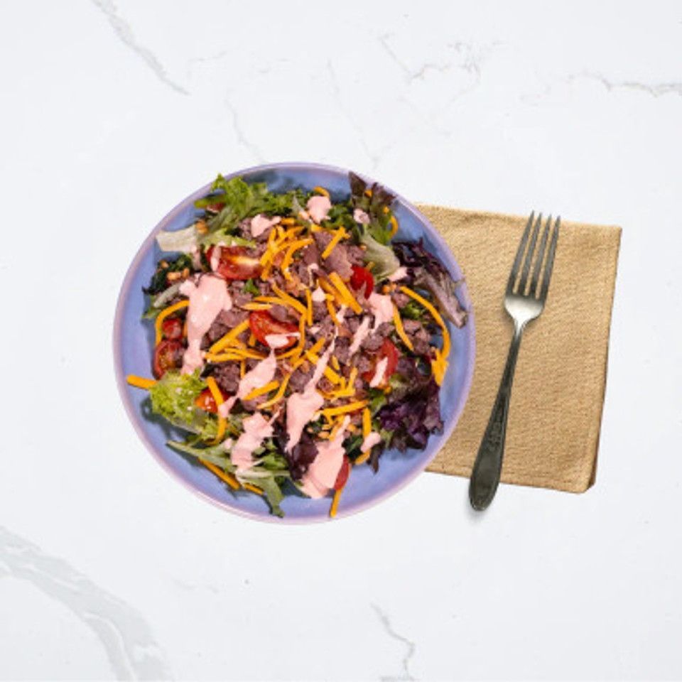 Bacon Cheeseburger Salad - Seattle Sutton's Healthy Eating Bacon Cheeseburger Salad - Seattle Sutton's Healthy Eating