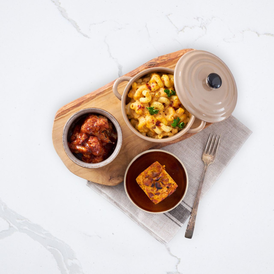 Macaroni & Cheese with BBQ Glazed Cauliflower - Seattle Suttons Healthy Eating Macaroni & Cheese with BBQ Glazed Cauliflower - Seattle Suttons Healthy Eating