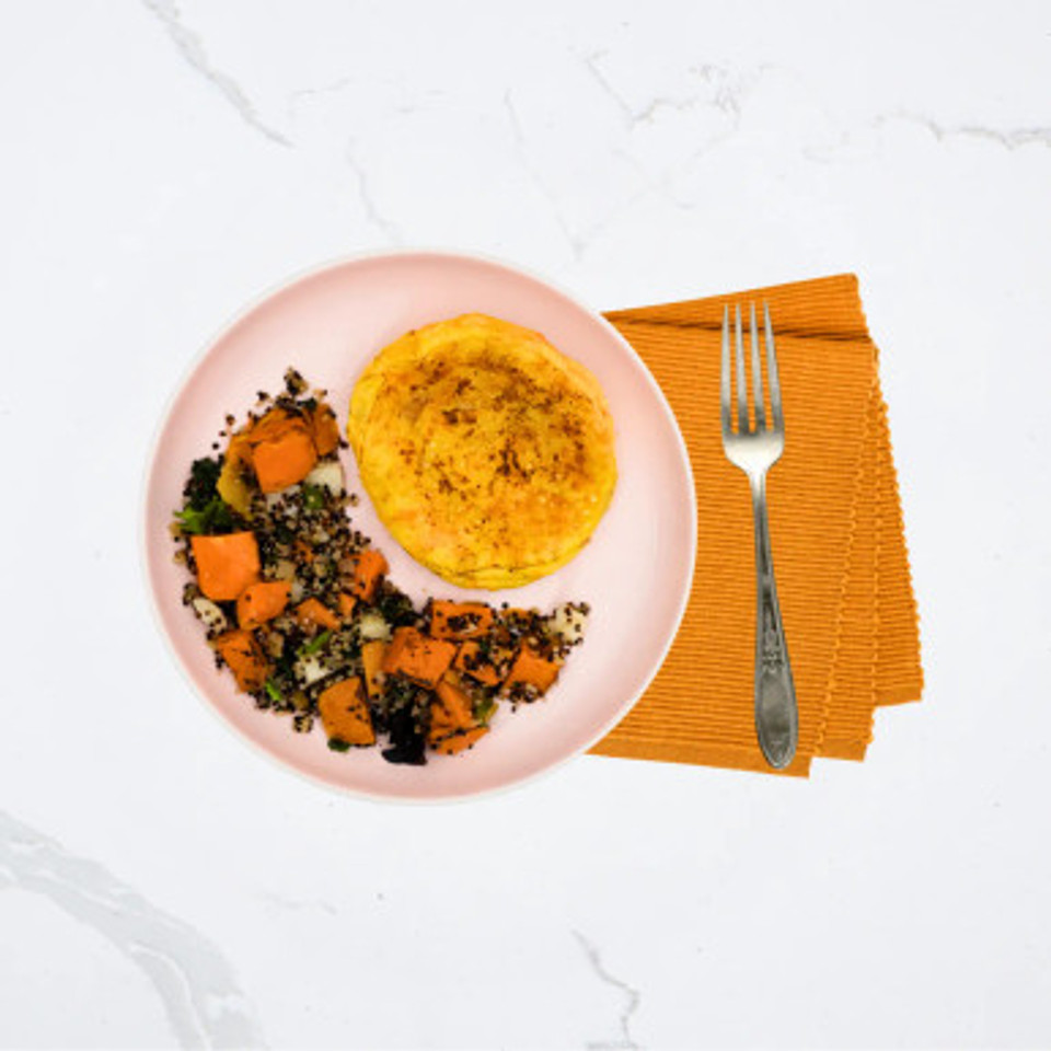 Vegetarian Bacon and Cheddar Clafoutis - Seattle Sutton's Healthy Eating Vegetarian Bacon and Cheddar Clafoutis - Seattle Sutton's Healthy Eating