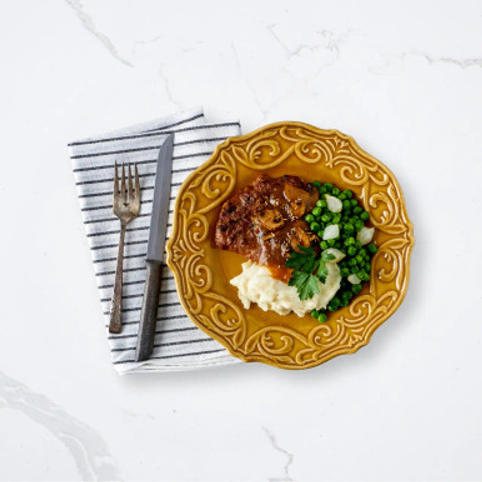 Turkey Salisbury Steak with Vegetables - Seattle Sutton's Healthy Eating Turkey Salisbury Steak with Vegetables - Seattle Sutton's Healthy Eating