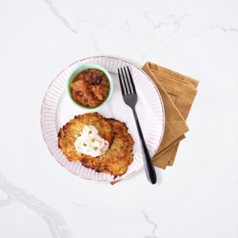 Potato and Onion Pancakes -  Seattle Sutton's Healthy Eating