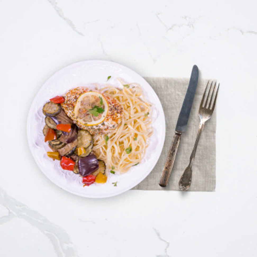 Lemon Chicken Picatta with Vegetables - Seattle Sutton's Healthy Eating