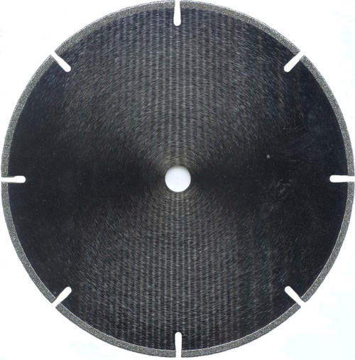 16" X 5/32" X 1" Bore Slotted Diamond Saw Blade