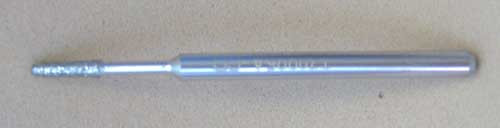 Diamond Taper Tool .066" Large Diameter x 4 Degree Angle, 100/120 Grit Diamond