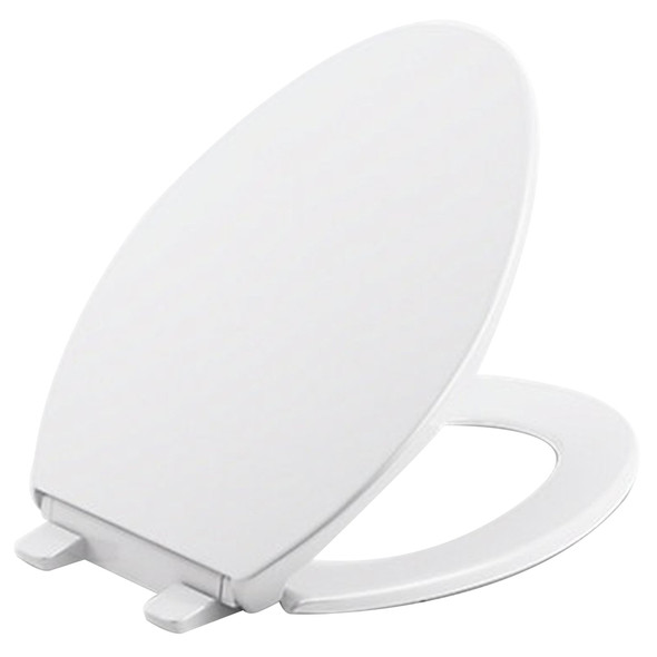 TOILET SEAT ELONGATE WHT