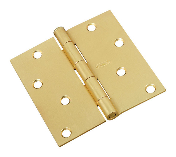 DOOR HINGE BRASS 4 IN