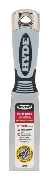 STIFF PUTTY KNIFE 1.5"SS