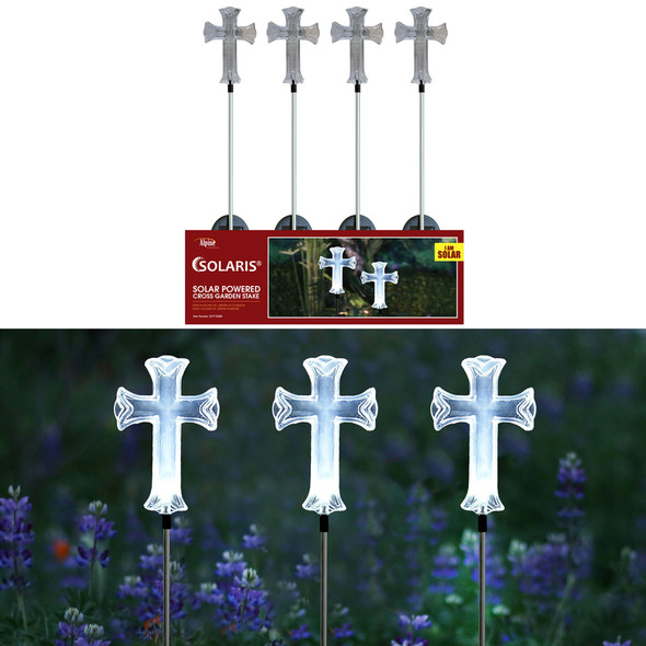 SOLAR CROSS GARDEN STAKE