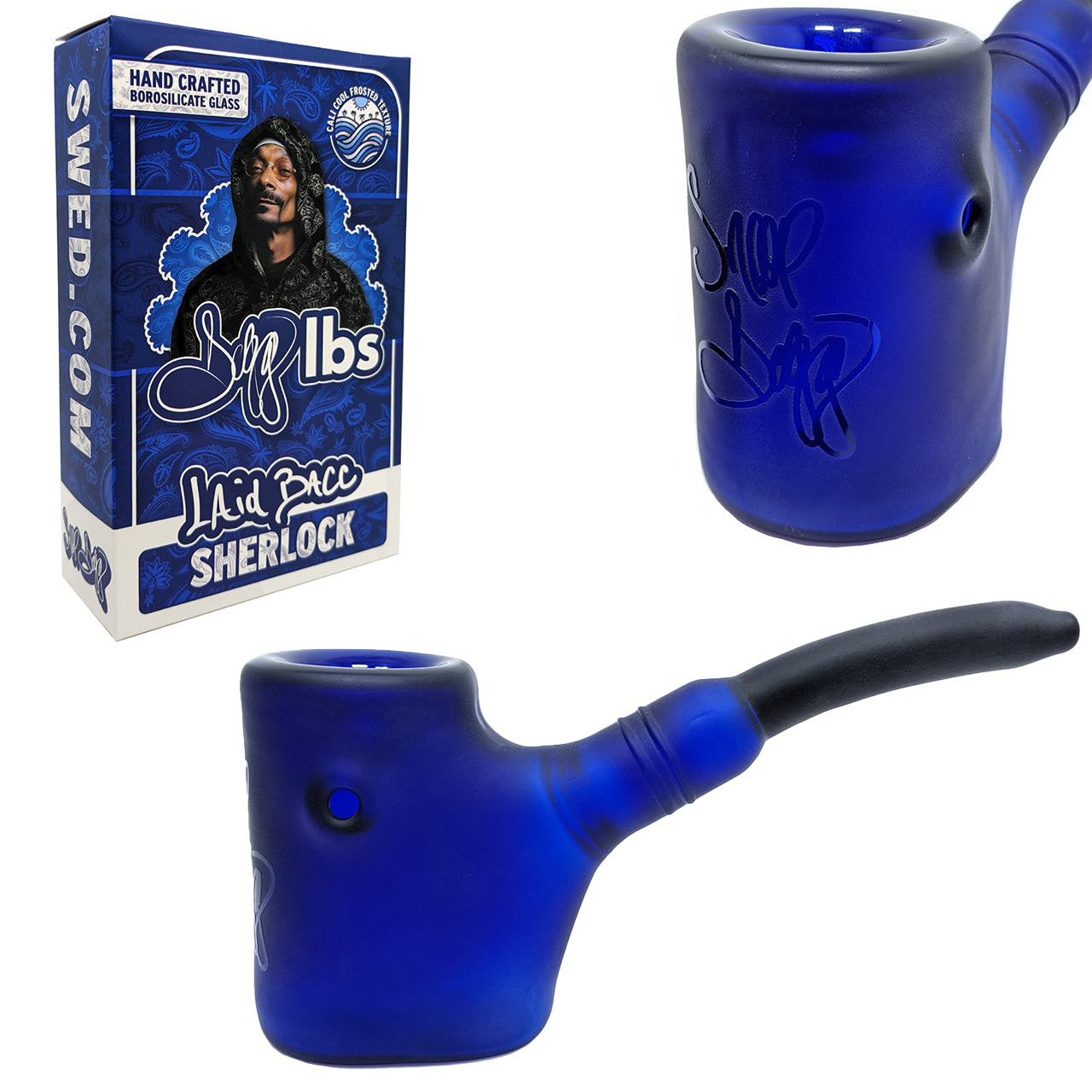Snoop Dogg lbs - Laid Bacc Sherlock Hand Pipe - SWED