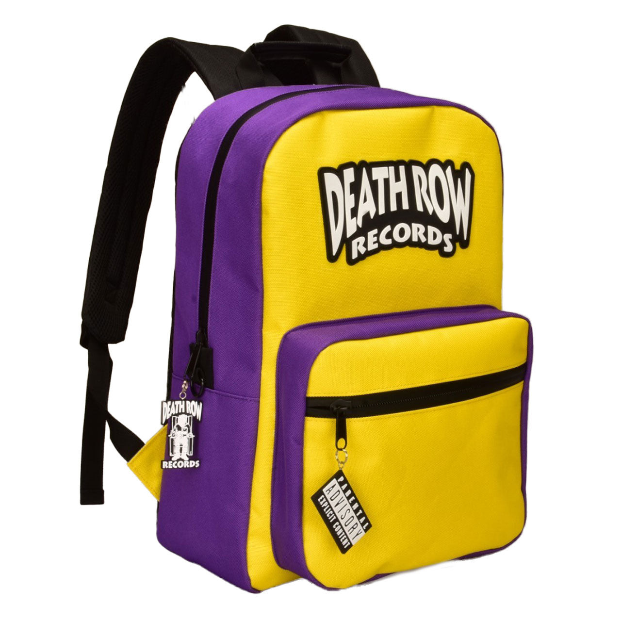 Death Row Records - Throwback-Pack - Yellow/Purple Smell-Proof Backpack - SWED