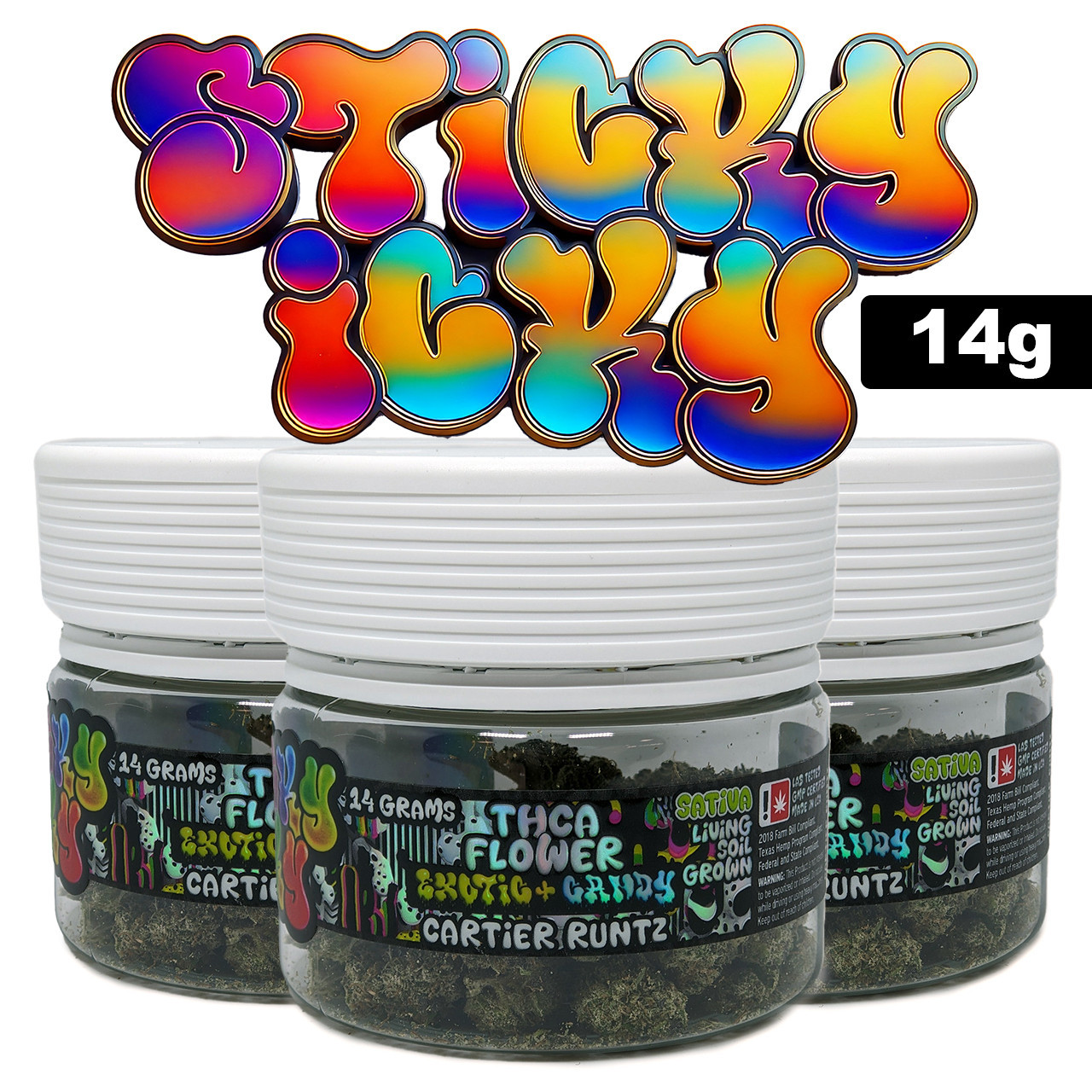 Sticky Icky - THCA Flower 14g - All Tiers - SWED Retail Store