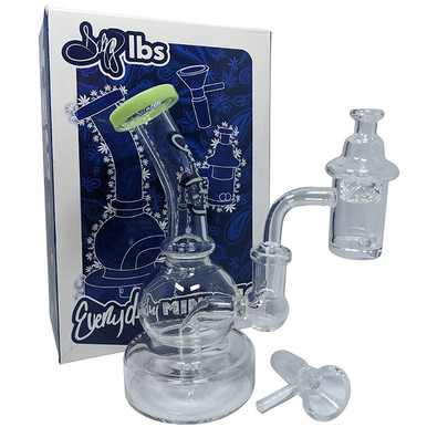 Dogg lbs - Everyday 6.5" Mini Rig Bubble Water Pipe Box Set