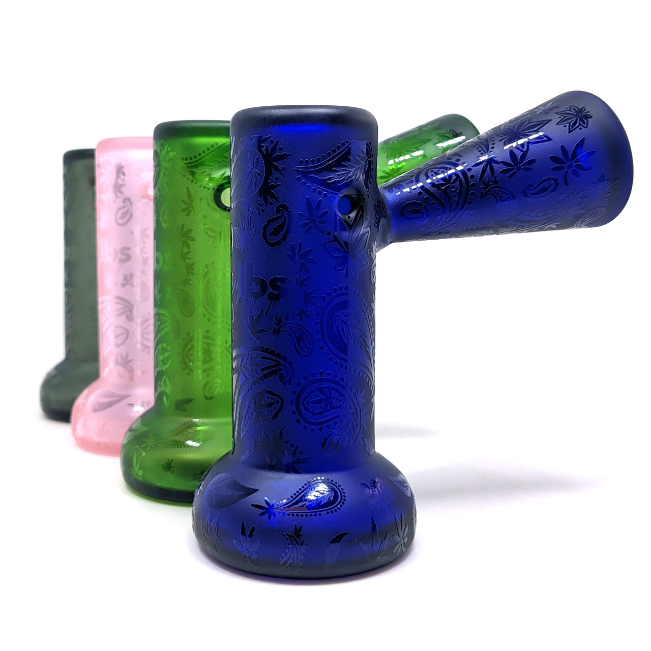 Dogg lbs - 4.5" Frosted Hazely Bubbler Hand Pipe
