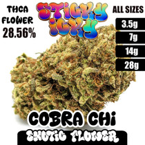Sticky Icky - THCA Exotic Flower - Cobra Chi [Hybrid]