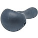 Death Row Records - 4" Sand Blasted Spoon Hand Pipe - Black
