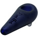 Dogg lbs - 4" Frosted Tear Drop Spoon Hand Pipe - Blue