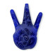 Snoop Dogg - West Side Paisley Pattern Frosted Hand Pipe - Blue
