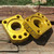 Yamaha YZ 65 axle blocks - Yellow