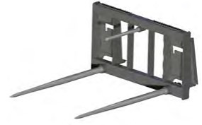 Triple Spear (4000 lb. maximum bale size)