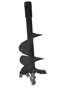 LANDSCAPE AGGRESSOR® AUGER BIT | 12" x 3' | 2.56" round