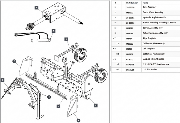 TM7 Power Rake Box