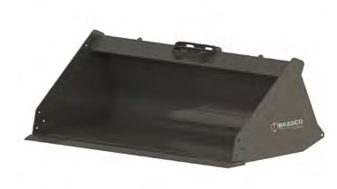 HIGH-CAPACITY HEAVY-DUTY BUCKETS FOR SKID-STEER LOADERS