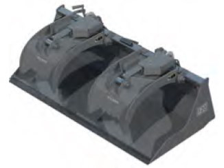Heavy-Duty Scrap Grapple
