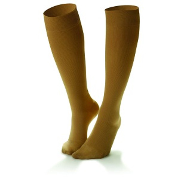Women's Wheat Micro-Nylon Casual Compression Socks (Large)
