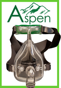 ASPEN Small Full Face PAP Mask: Comfort & Quiet