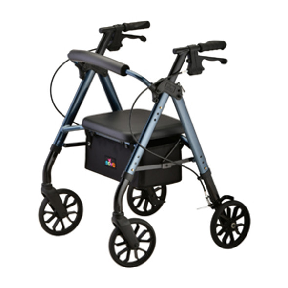 STAR 8 Petite Rollator (Blue): Compact, Sturdy, & Easy to Adjust for Petite Users STAR 8 Petite Rollator (Blue): Compact, Sturdy, & Easy to Adjust for Petite Users