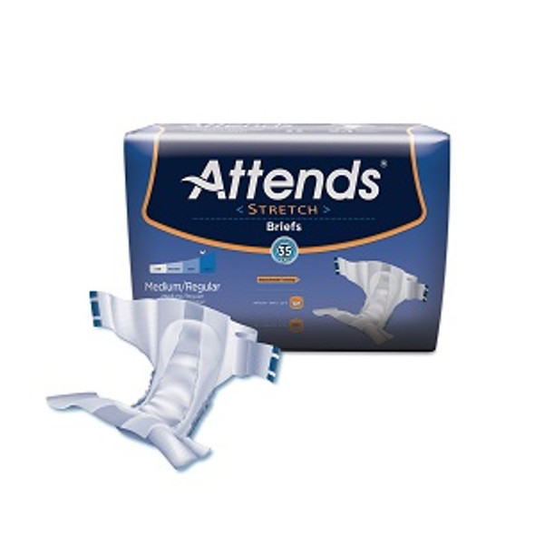 Dermadry Stretch Briefs (96 Pack): Severe Protection, Breathable & Soft, Sizes 32"-52"