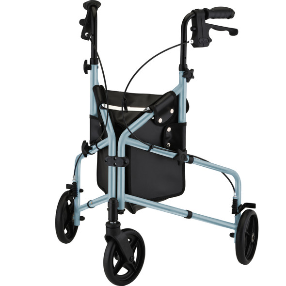 Active Three Wheel Kd Rollator -Sky Blue