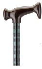 Print Cane-Green Plaid