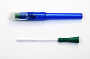6" Straight Tip Female Catheter - 16 FR, Ready-to-Use, Sterile, 30/Box