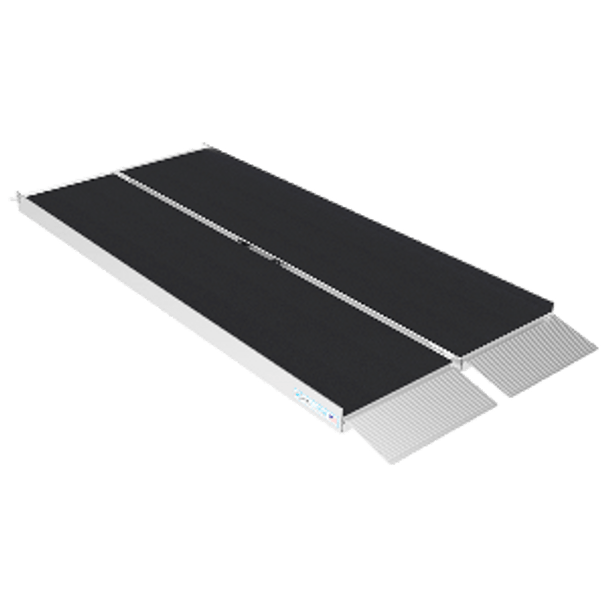 6ft Singlefold Advantage Series Ramp - 800lb Capacity, Slip-Resistant 6ft Singlefold Advantage Series Ramp - 800lb Capacity, Slip-Resistant