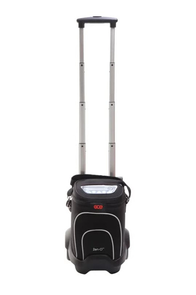 ZEN-O Double Battery Oxygen Concentrator: 4 Hour Run Time, 2 LPM Pulse Flow