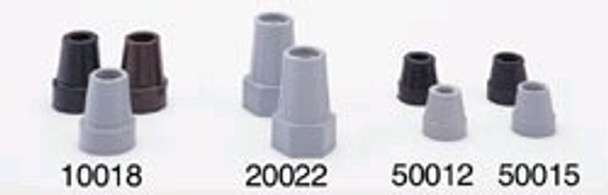 Black Cane Tips (5/8") - 4 Pack - Fits Models 5610, 5611, 5612, 5710, 5720