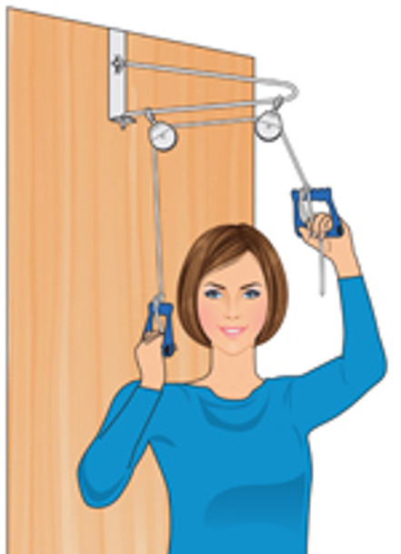 Over-the-Door Exercise Set: Increase Arm Mobility & Strength (Sold Individually) Over-the-Door Exercise Set: Increase Arm Mobility & Strength (Sold Individually)