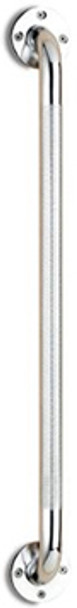 Chrome 24" Grab Bar with Knurled Handle - 250lb Capacity Chrome 24" Grab Bar with Knurled Handle - 250lb Capacity