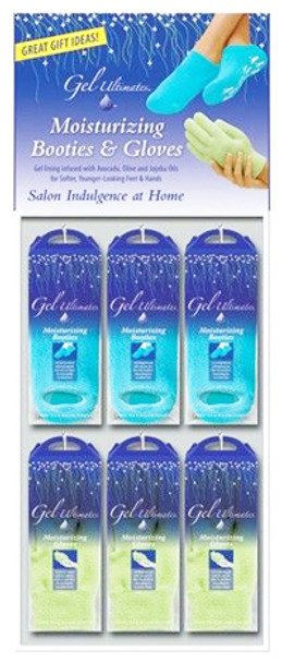 Ultimate Moisturizing Spa Booties & Gloves Set (12 Pairs)