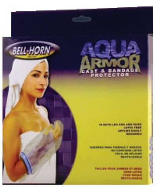 Waterproof Cast Protection: Wide Short Arm Shower Shield (Reusable)