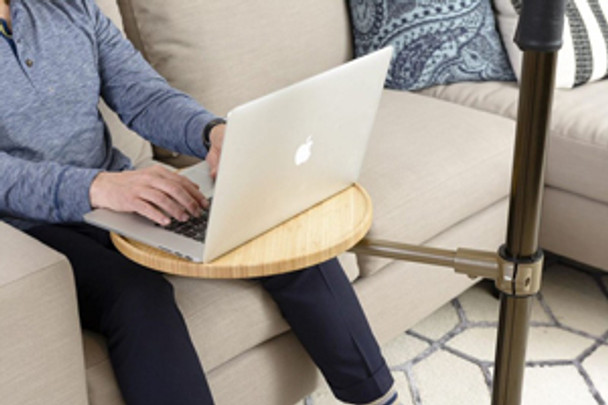 Sure Stand Swivel Tray - Deep Bronze: 360° Rotation, 35lb Capacity Sure Stand Swivel Tray - Deep Bronze: 360° Rotation, 35lb Capacity