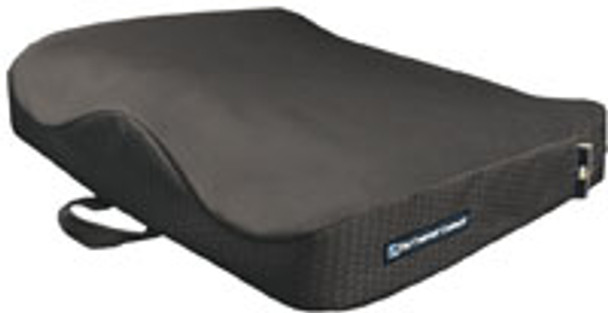 M2 Gel Seat Cushion: Coccyx Cutout, Posture Support, 250lb Weight Capacity