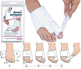 Bunion Relief Soft Splint - Align & Soothe Painful Bunions (Right Foot, Medium)