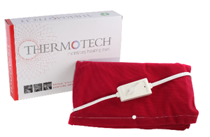 ThermaTech Heating Pad: Auto Temp Control, Moist/Dry Heat
