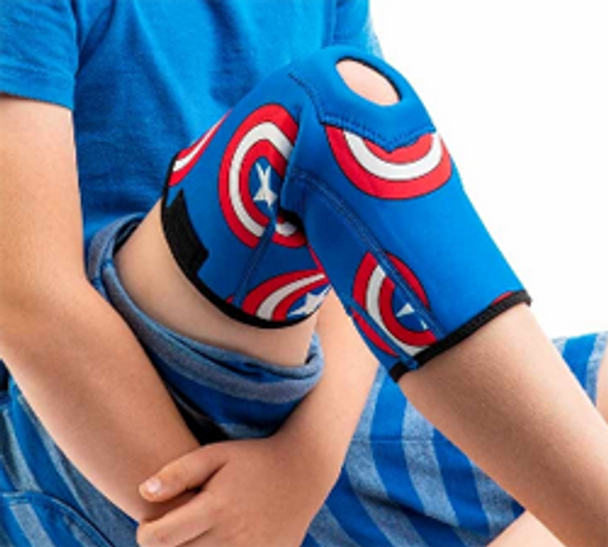 Youth Patella Knee Sleeve - Supportive & Breathable - 12-13" Knee Circumference