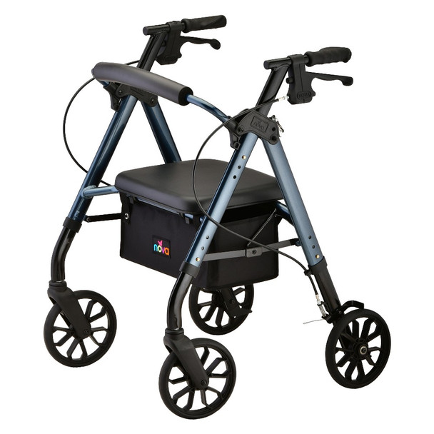 Star 8 Wb Petite Rollator - Blue