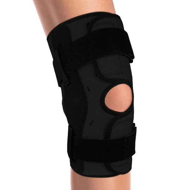 Knee Wrap Neoprene Hinged Bl 2L