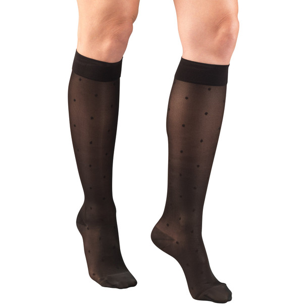 Knee High Lites Dot 15-20 Bl S