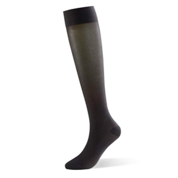 Sheer Compression Stockings for Women - Black, Medium, 20-30mmHg Sheer Compression Stockings for Women - Black, Medium, 20-30mmHg